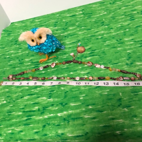 🌺NEW ITEM🌺925 SILVER CLASP ART GLASS NECKLACE - Picture 9 of 13